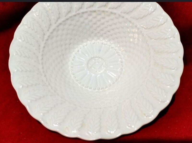 Sase farfurii adanci portugheze Bordallo Pinheiro